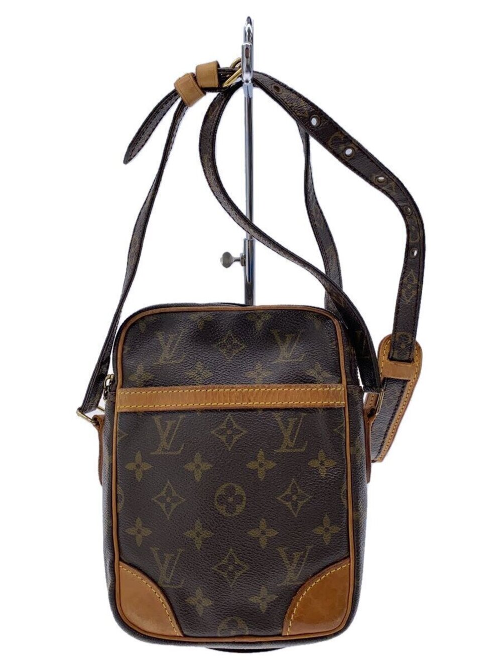 LOUIS VUITTON Danube Monogram Canvas Brown Interior